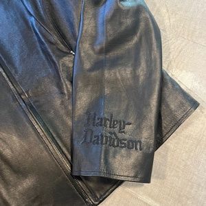 Women’s Harley Davidson Black Leather Jacket